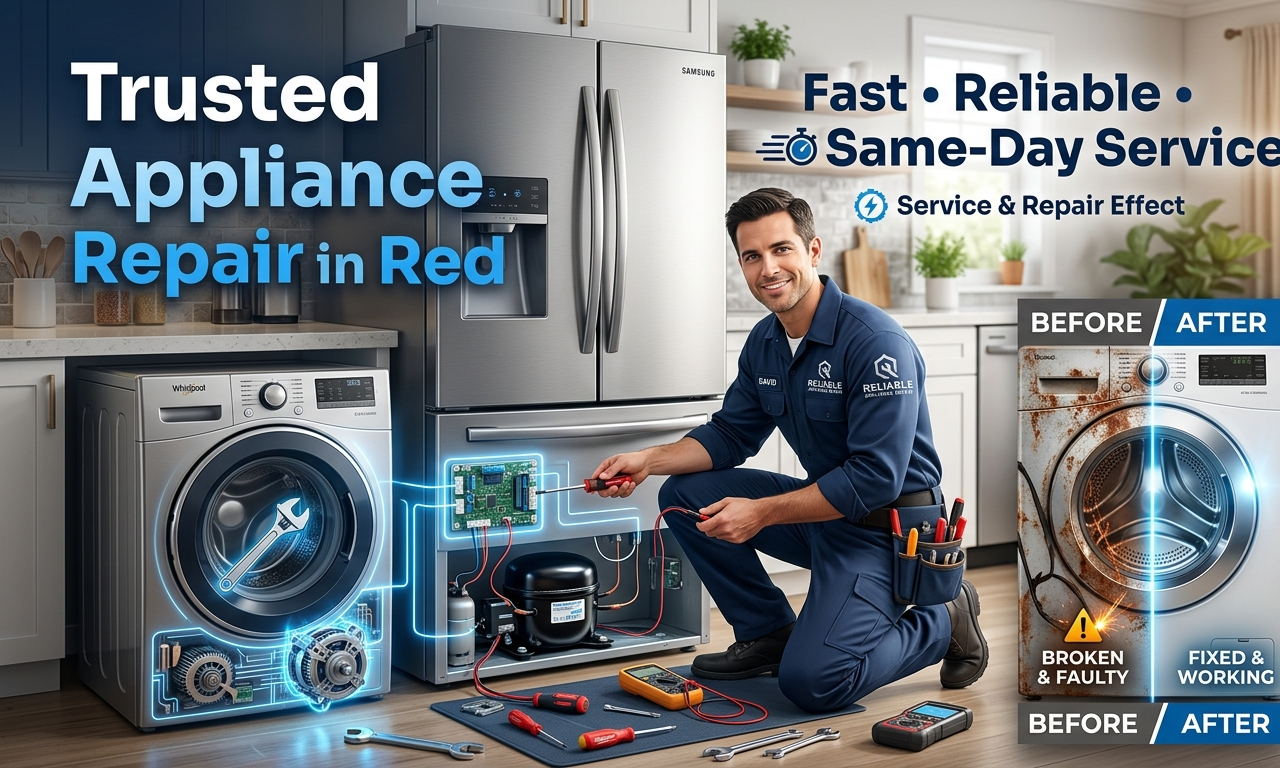 Trusted Appliance Repair in Red Deer | FIXNOW APPLIANCES Experts